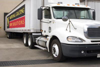 truck with fiberglass grating